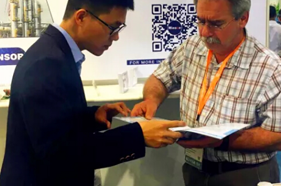 河南英科传感参加上海国际传感技术与应用展览会